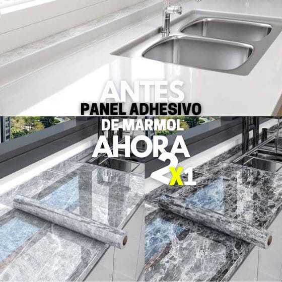 PANEL RENOVADOR DE MUEBLES ADHESIVO DE MARMOL