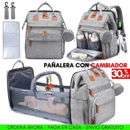 PAÑALERA CON CAMBIADOR