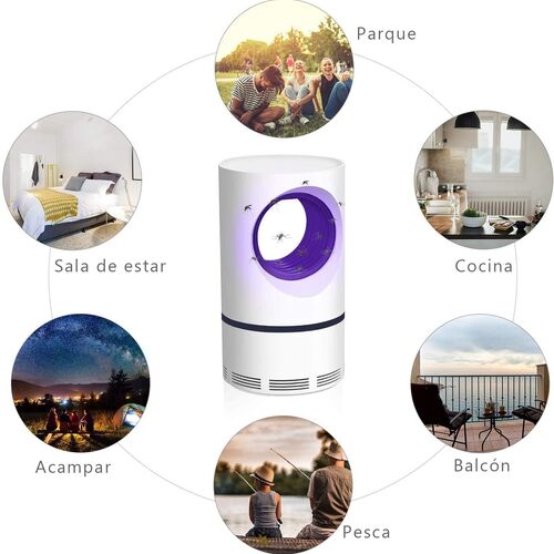 LAMPARA MATA MOSQUITOS