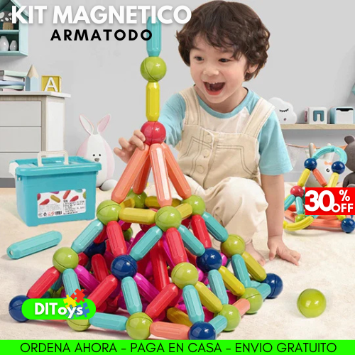 KIT MAGNETICO ARMATODO DITOYS